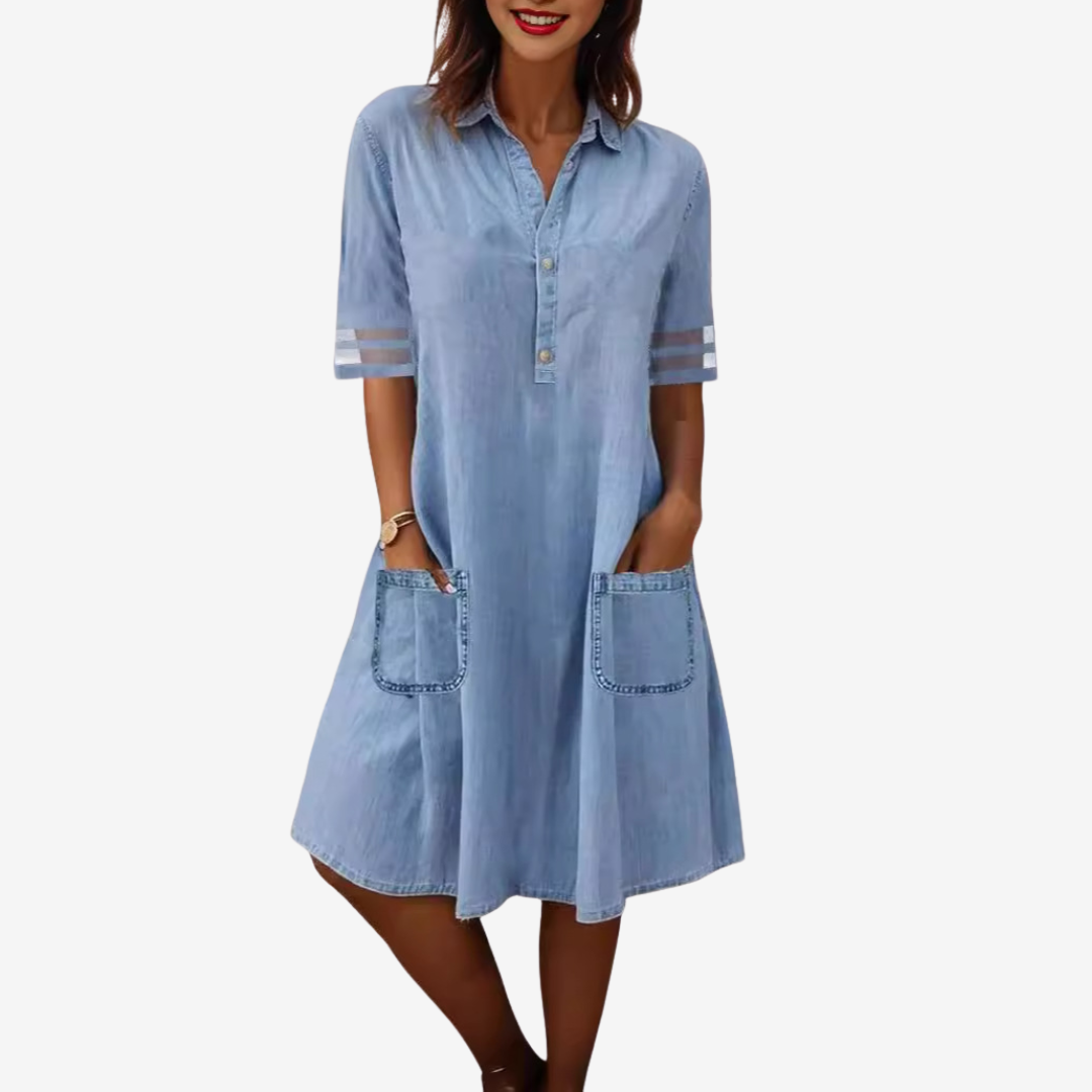 Ysée™ Casual Indigo Dress