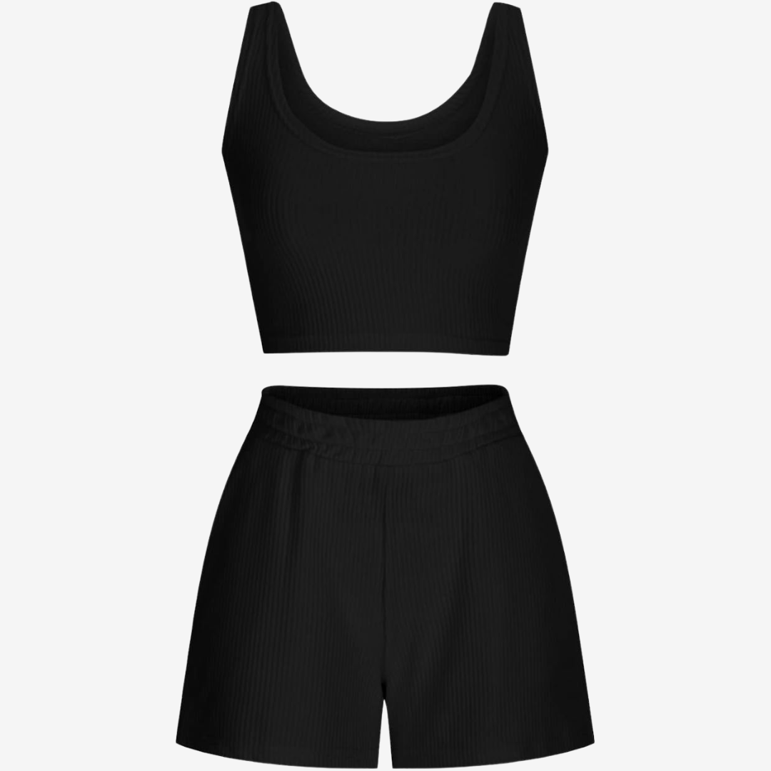 Viviane™ Stylish Crop Top Set