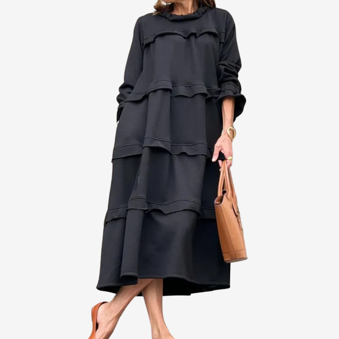 Lauren™ Ruffled Midi Dress