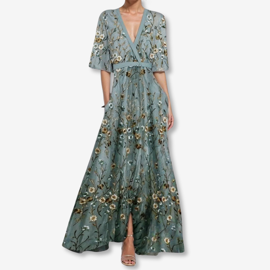 Éléonore™ Maxi Fluid V-Neck