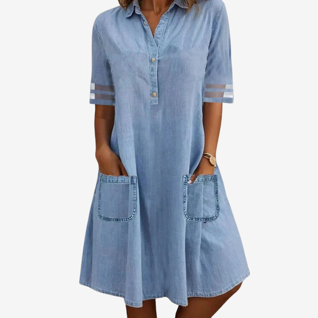 Ysée™ Casual Indigo Dress
