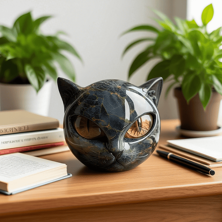 Jade™ Feline Sculpture