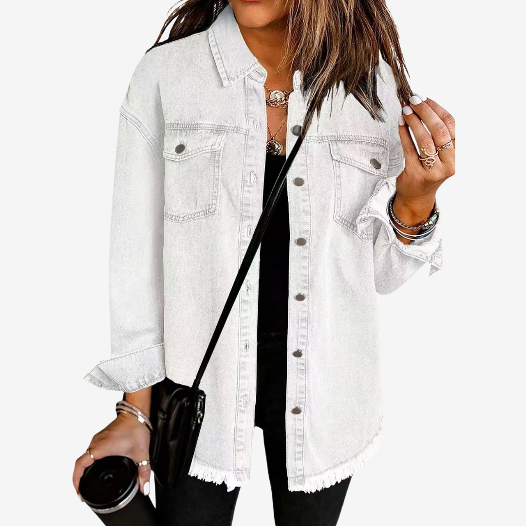 Lucille™ Oversized Denim Jacket