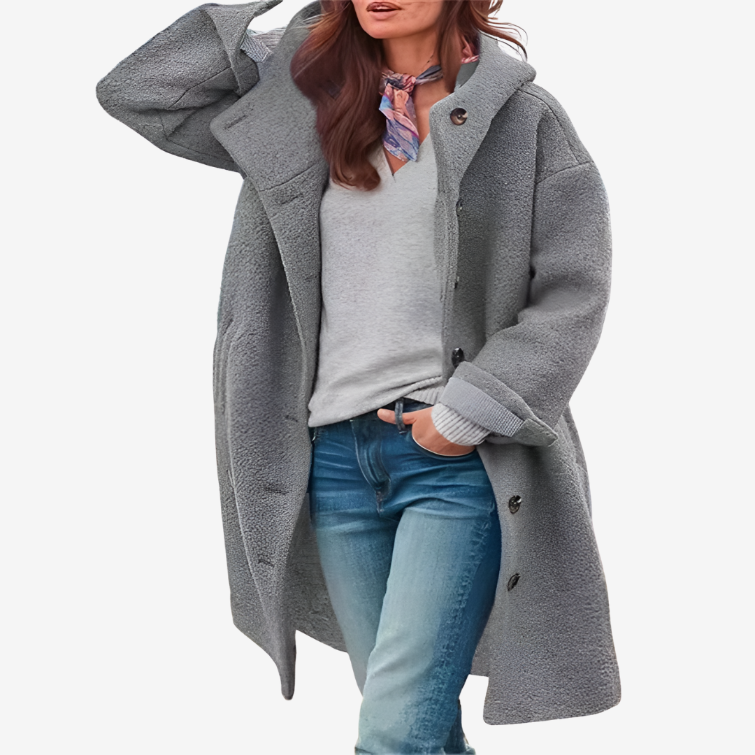 Hana™ Elegant Long Coat