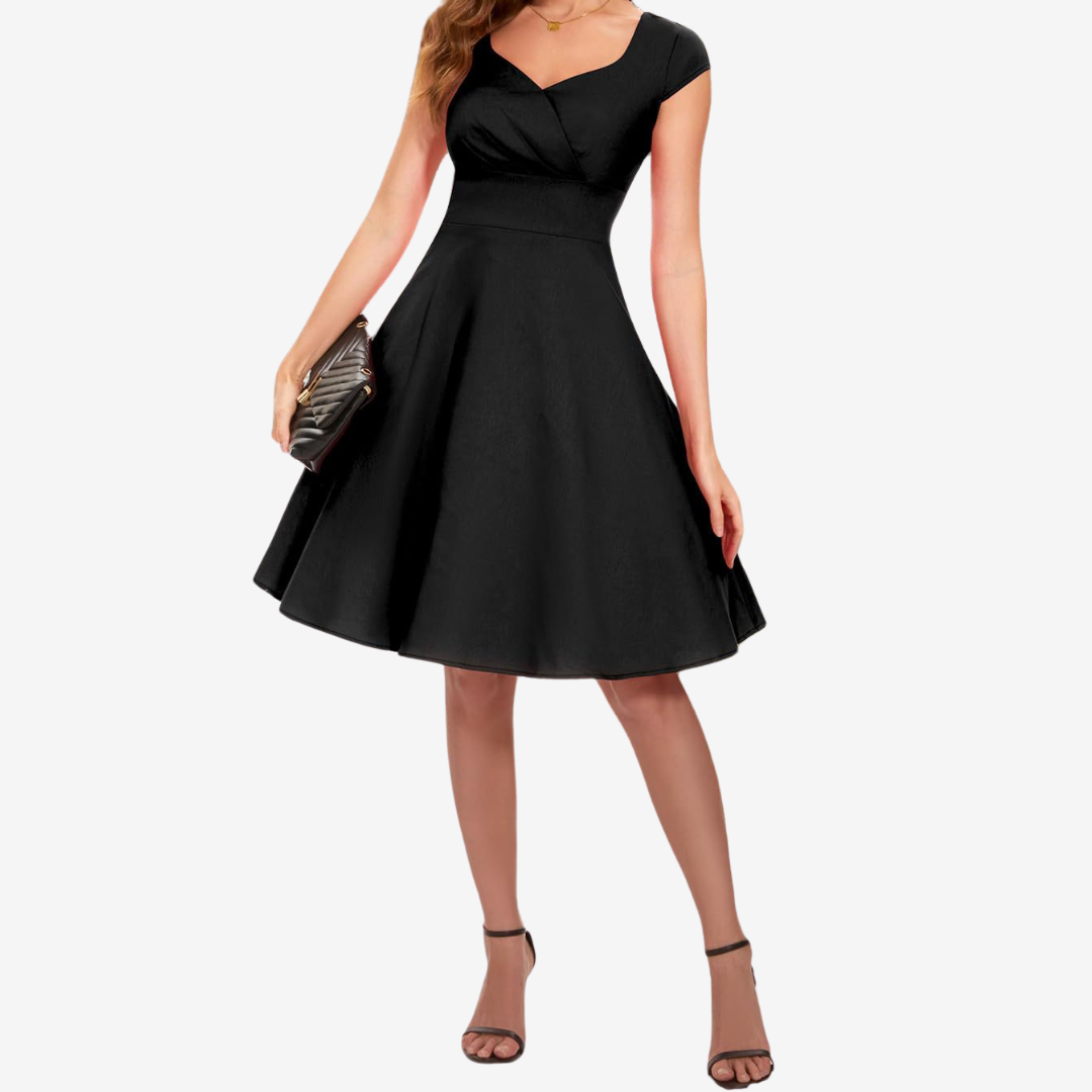 Lauréna™ Pleated Cocktail Dress