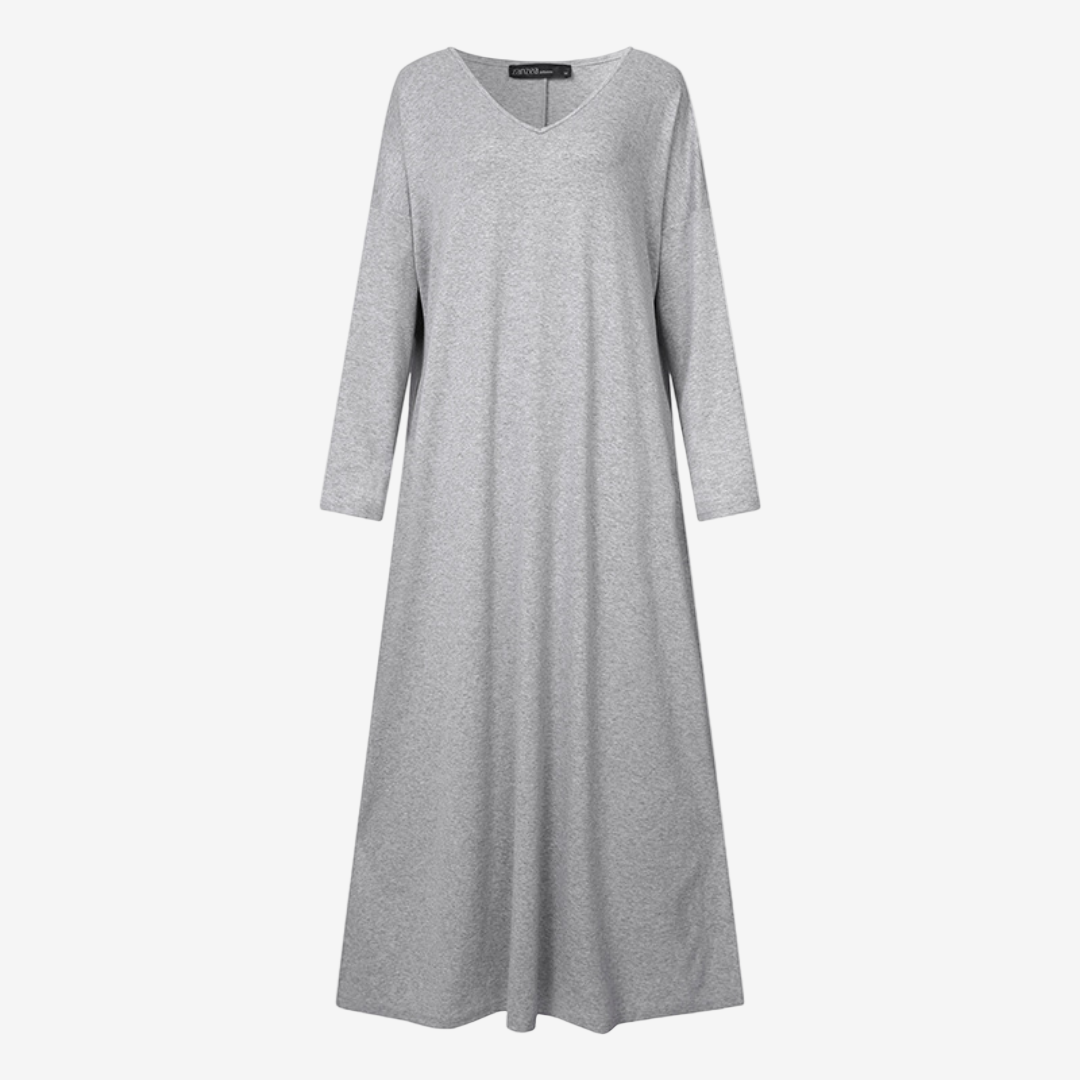 René™ V-Neck Maxi Sweater