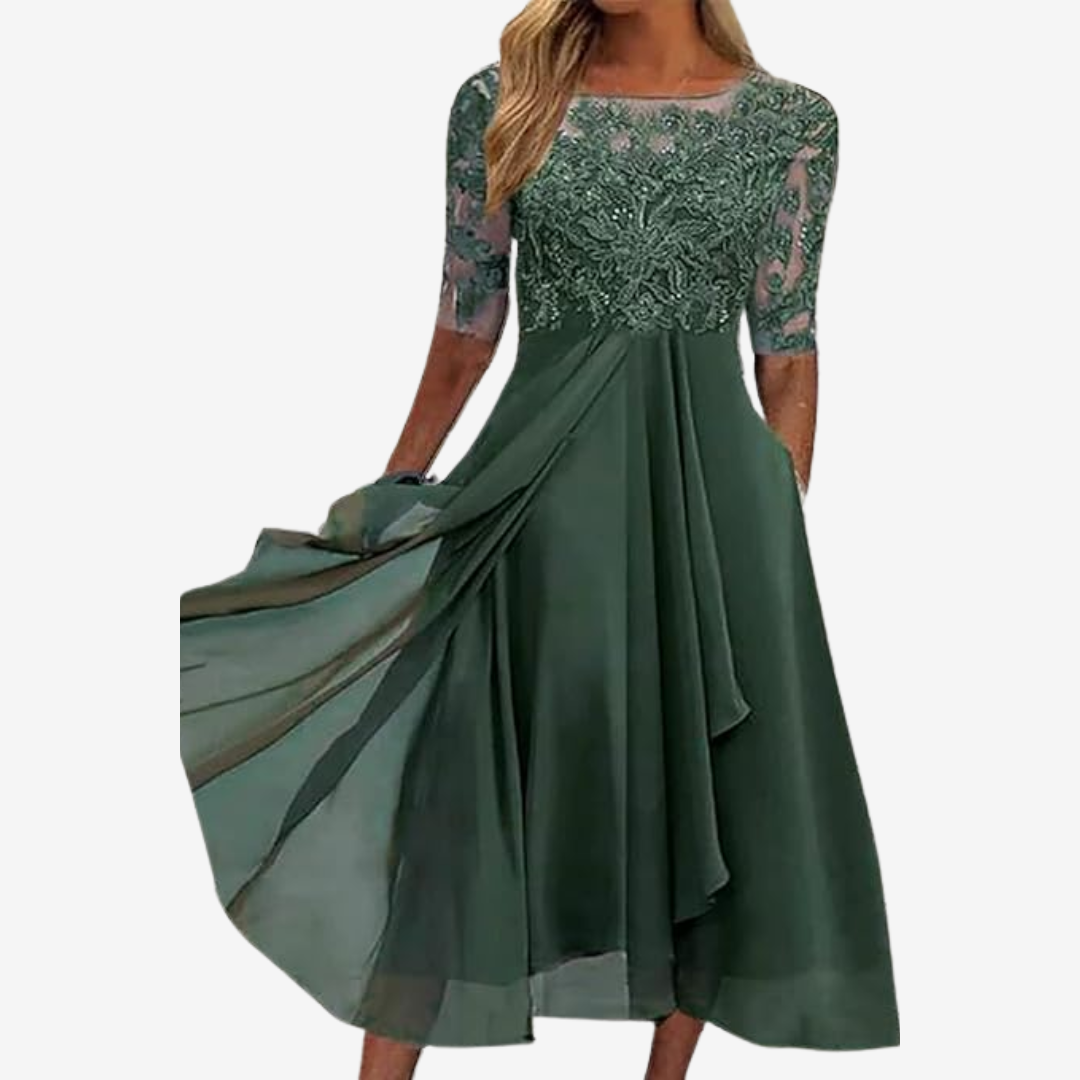 Fiorella™ Elegant Summer Dress