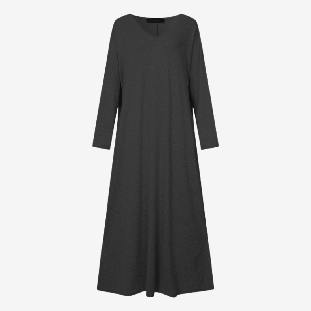 René™ V-Neck Maxi Sweater