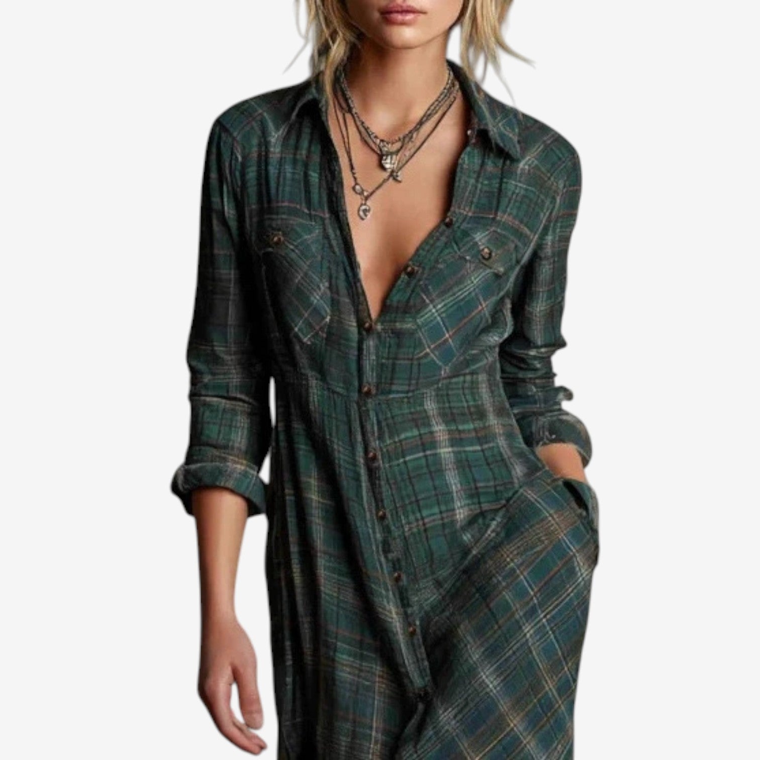 Cécile™ Timeless Maxi Shirt