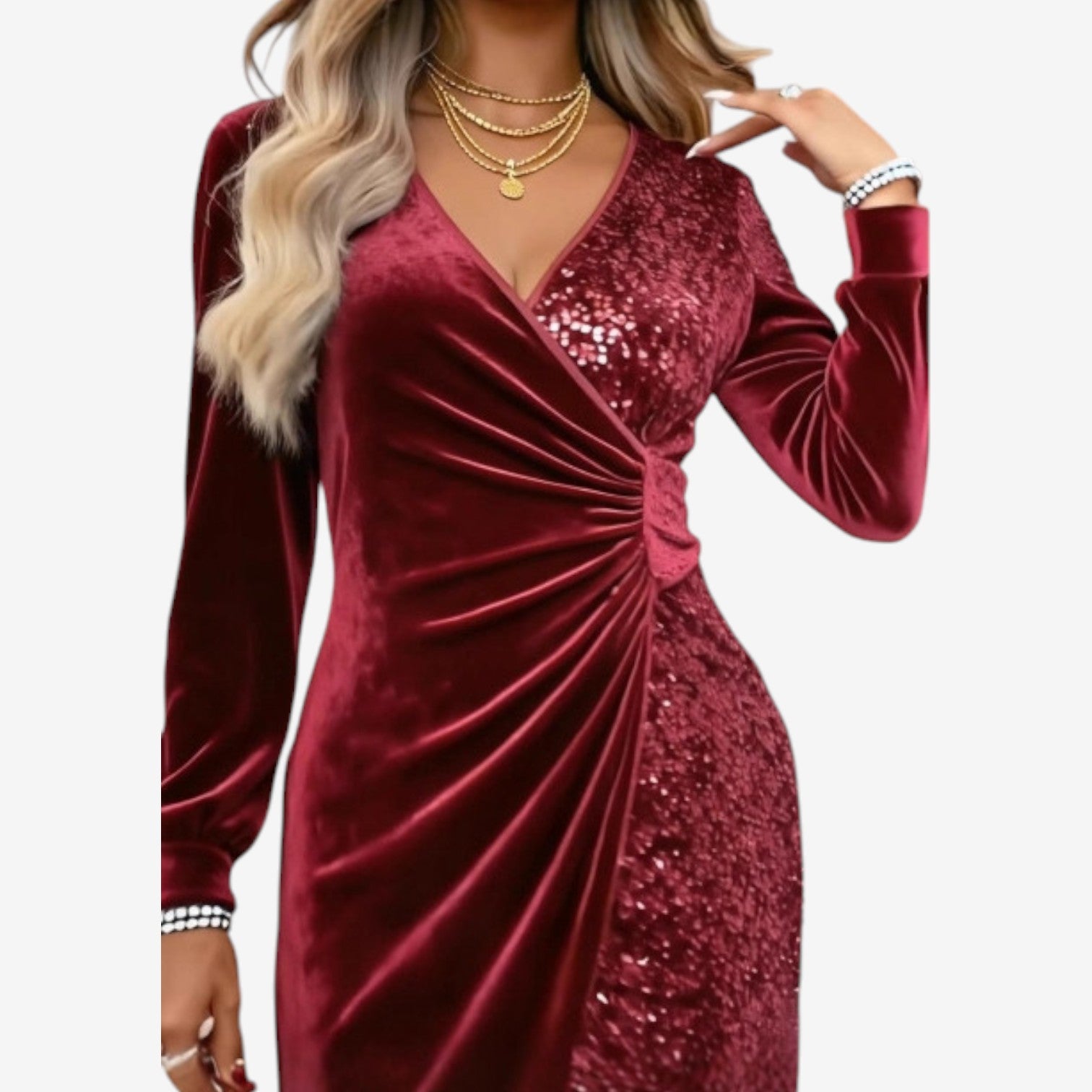 Marconi™ Velvet dress