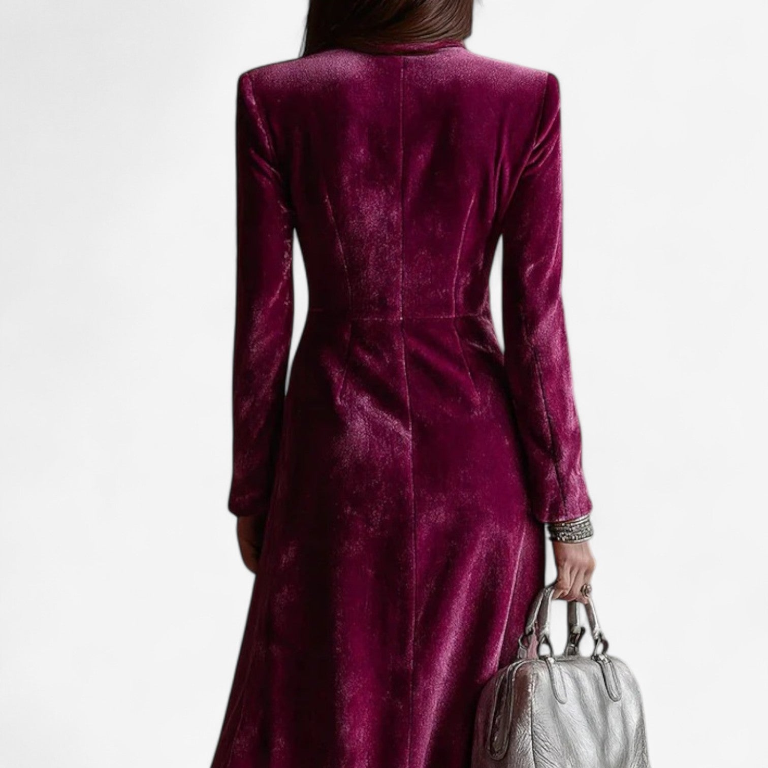 Virginie™ Velvet Wrap Dress
