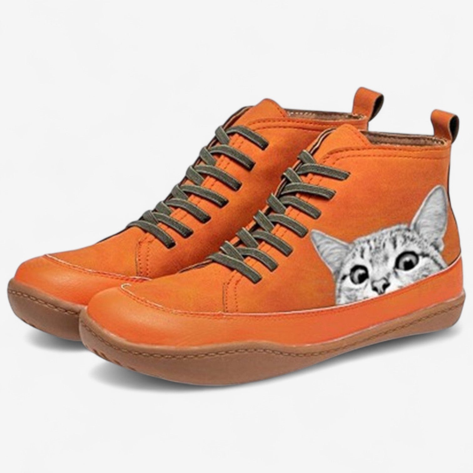 Giorgi™ Cat Print Sneakers