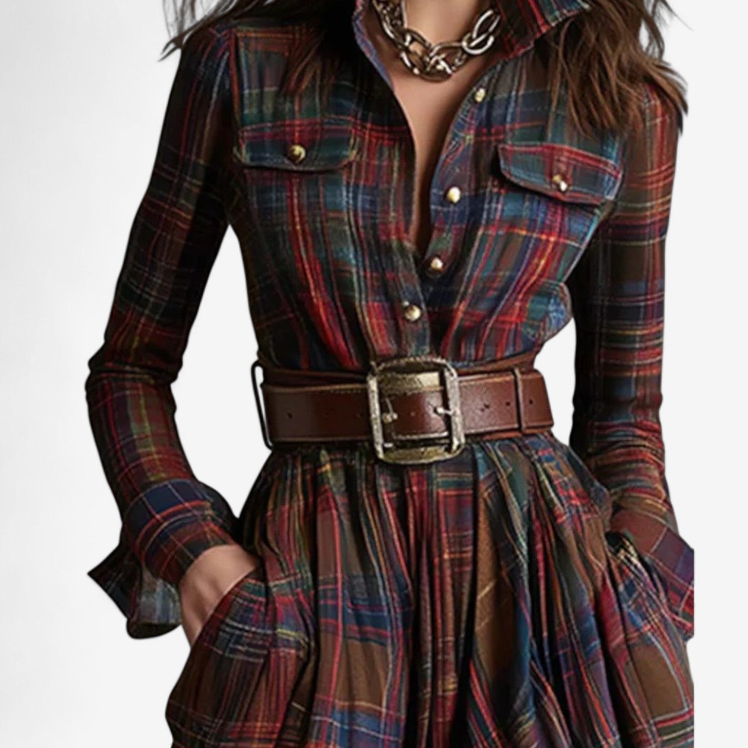 Barboteau™ Maxi in Timeless Checkered Pattern