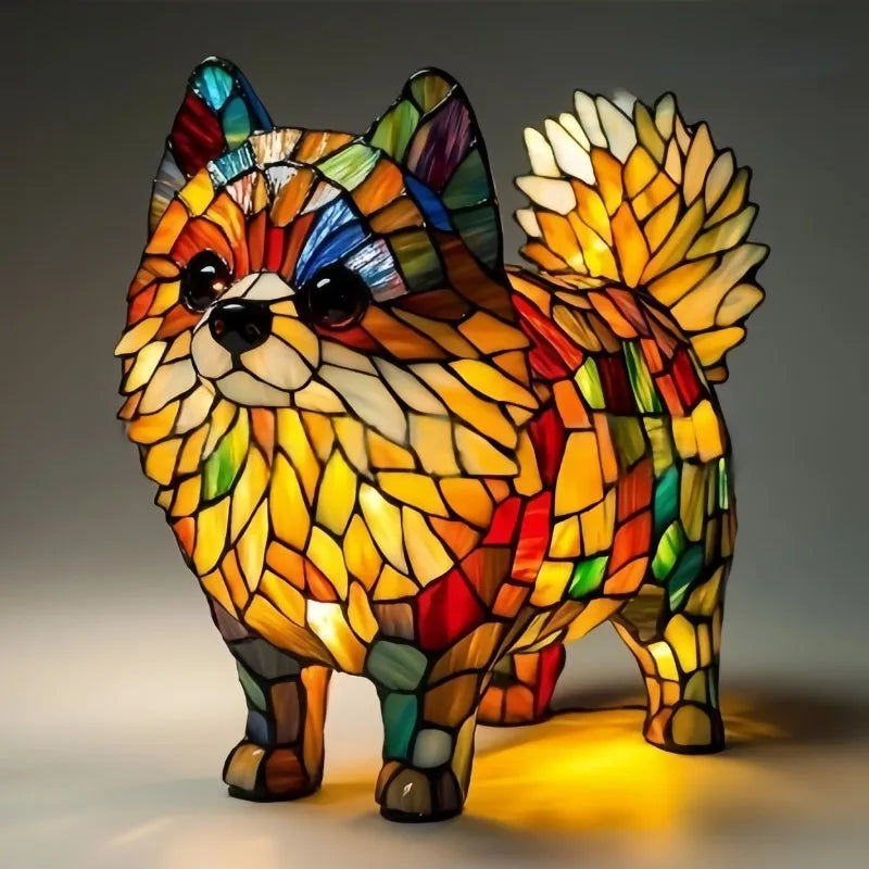 Aurora - Lampe En Verre Multicolore