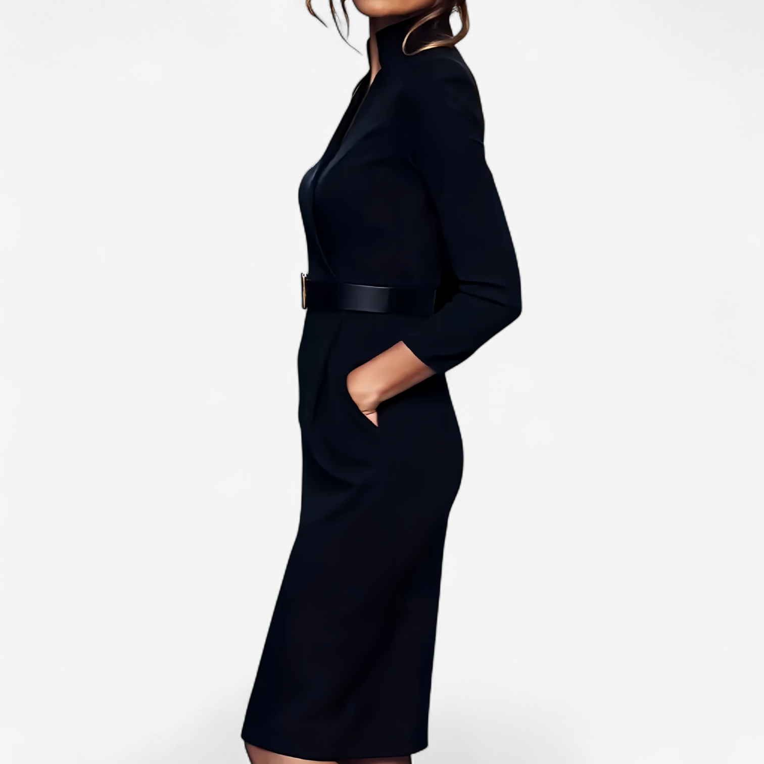 Madyx™ Elegant Belted Dress