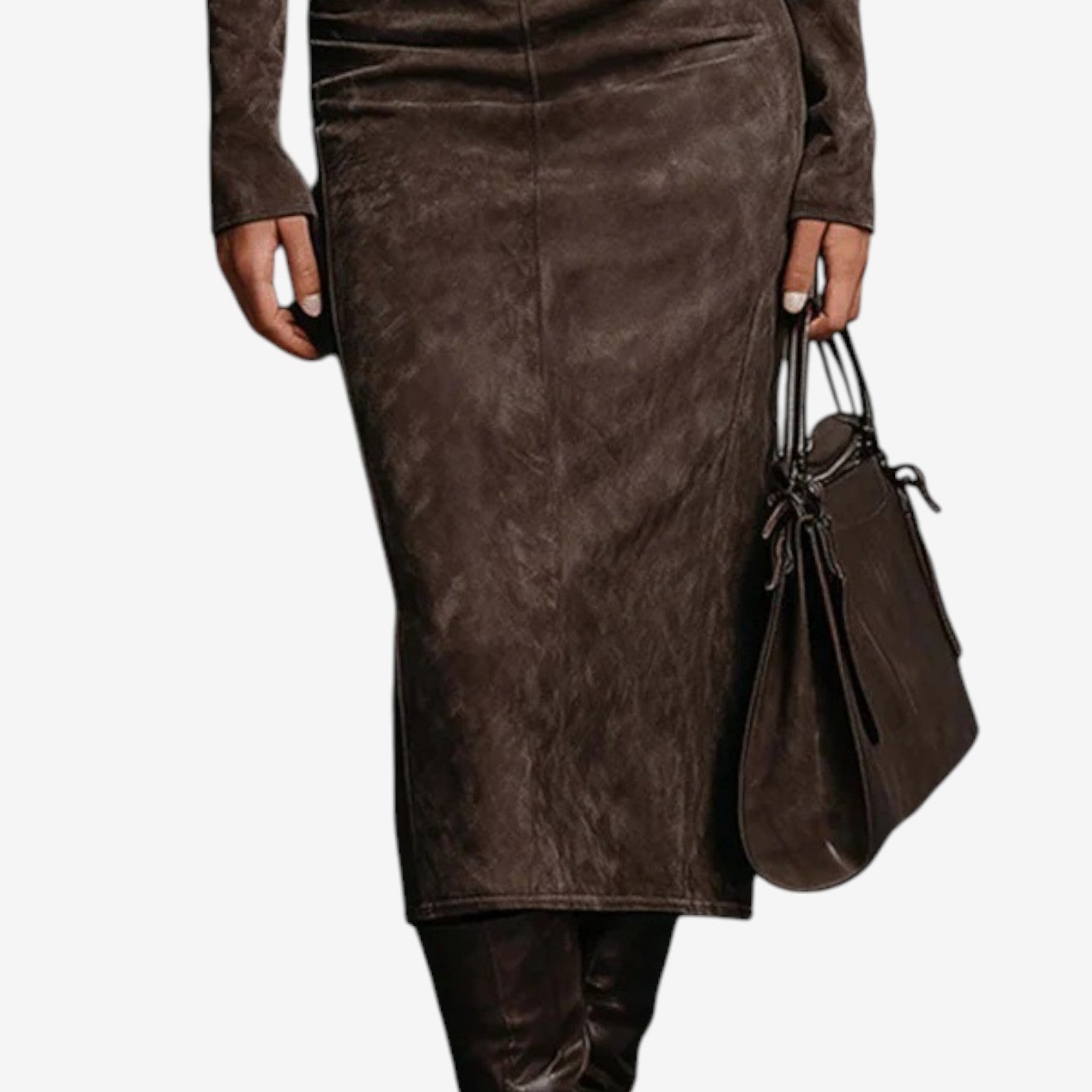 Jolivet™ Suede Dress