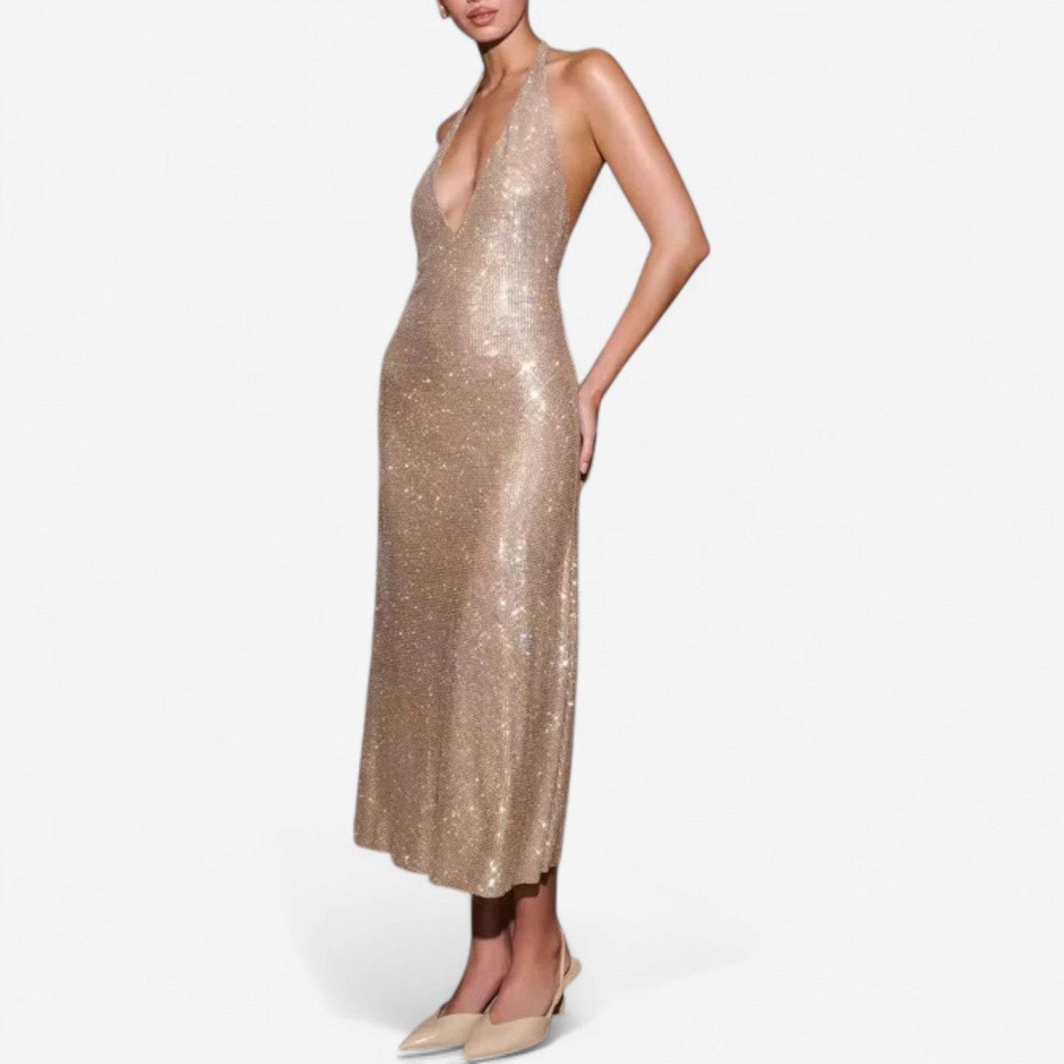 Ischen™ Sequined Dress