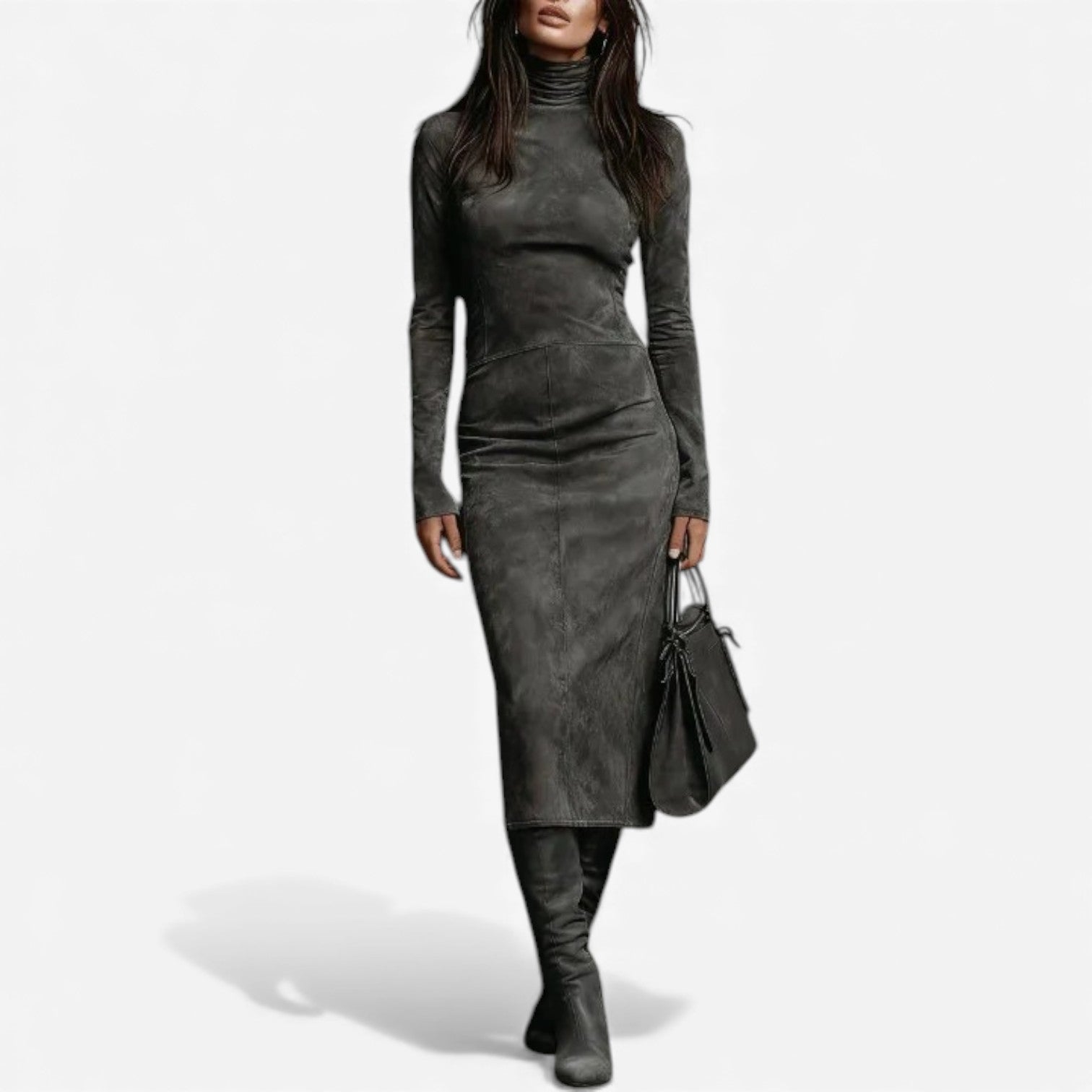 Jolivet™ Suede Dress