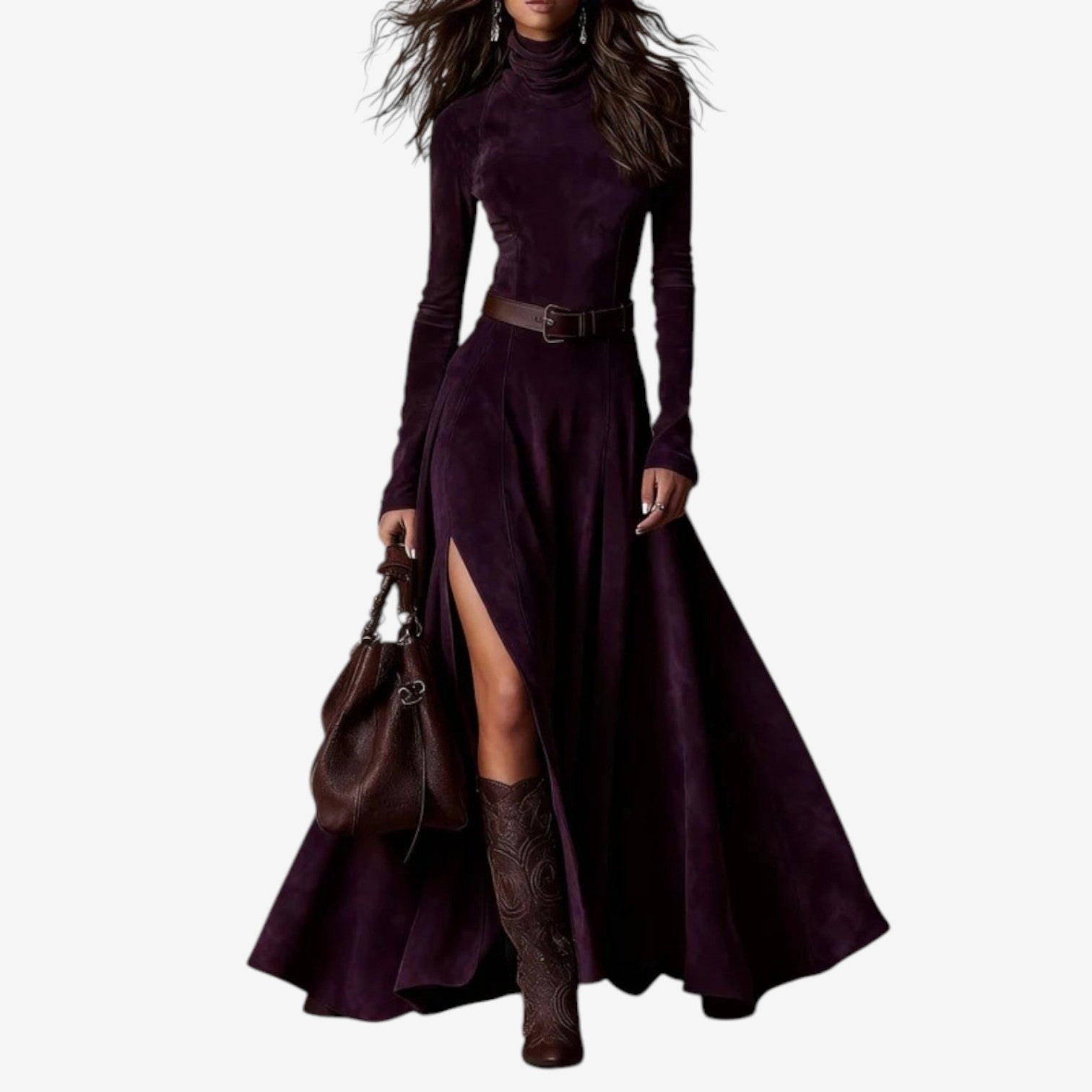 Solène™ Velvet Dress