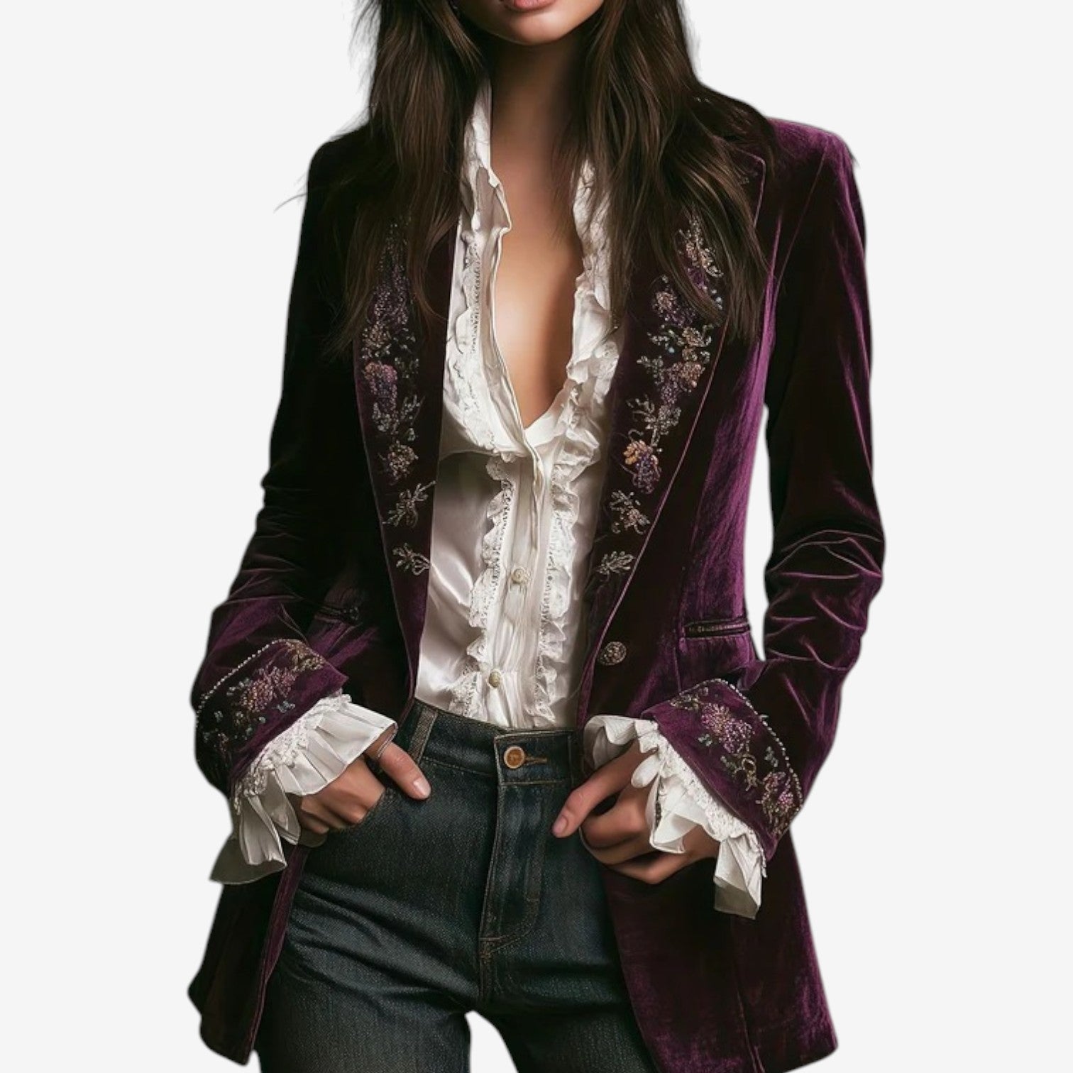 Ramousse™ Embroidered Blazer