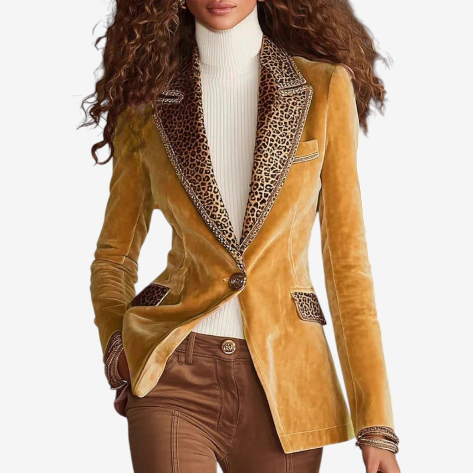 Dorothée™ Velvet Blazer