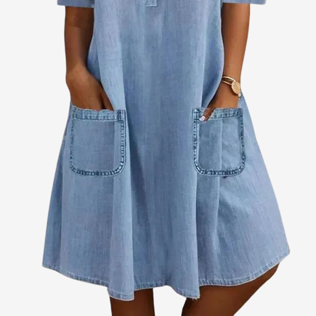 Ysée™ Casual Indigo Dress