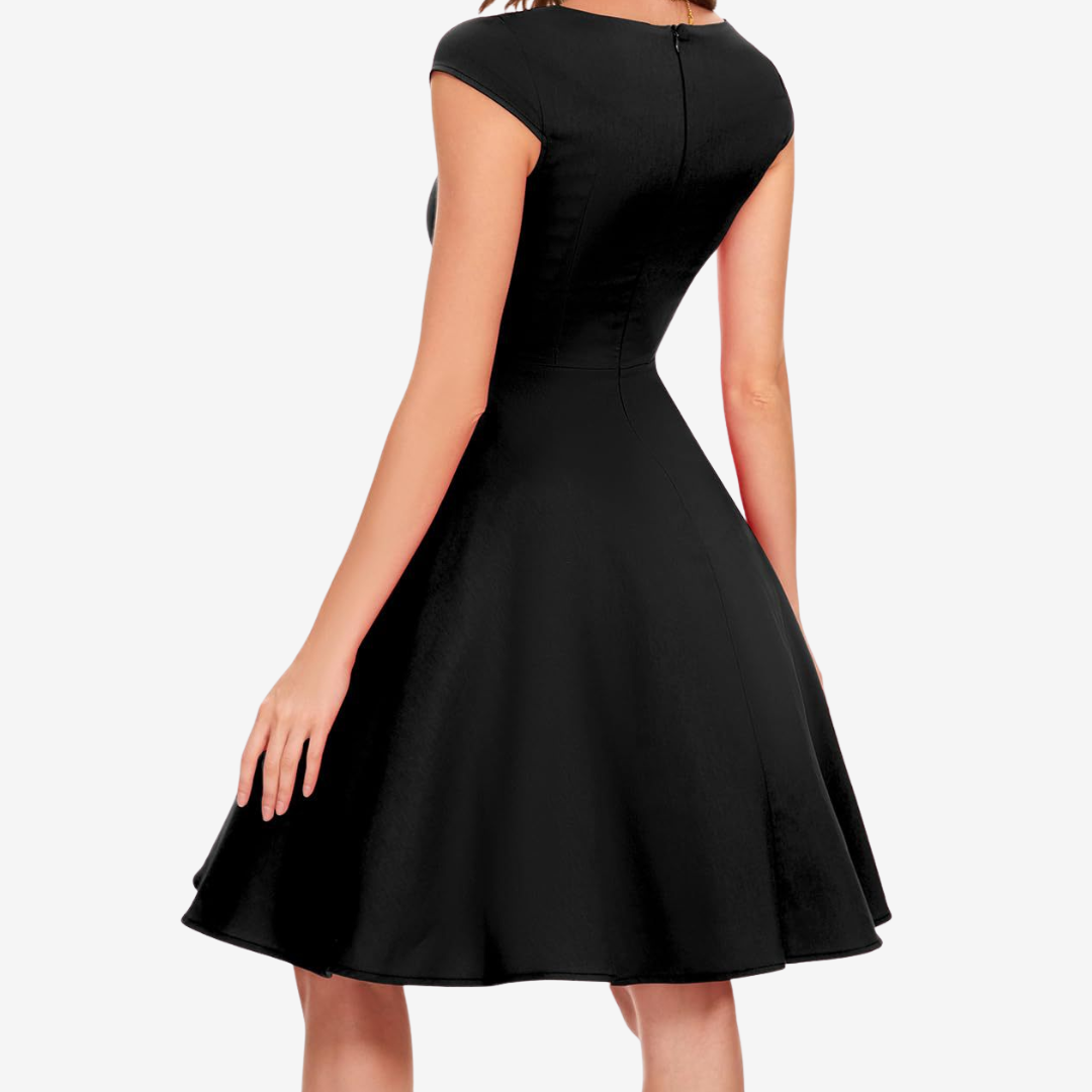 Lauréna™ Pleated Cocktail Dress