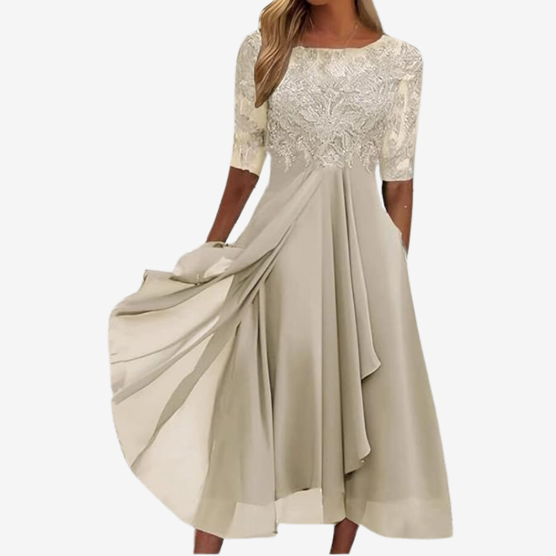 Fiorella™ Elegant Summer Dress
