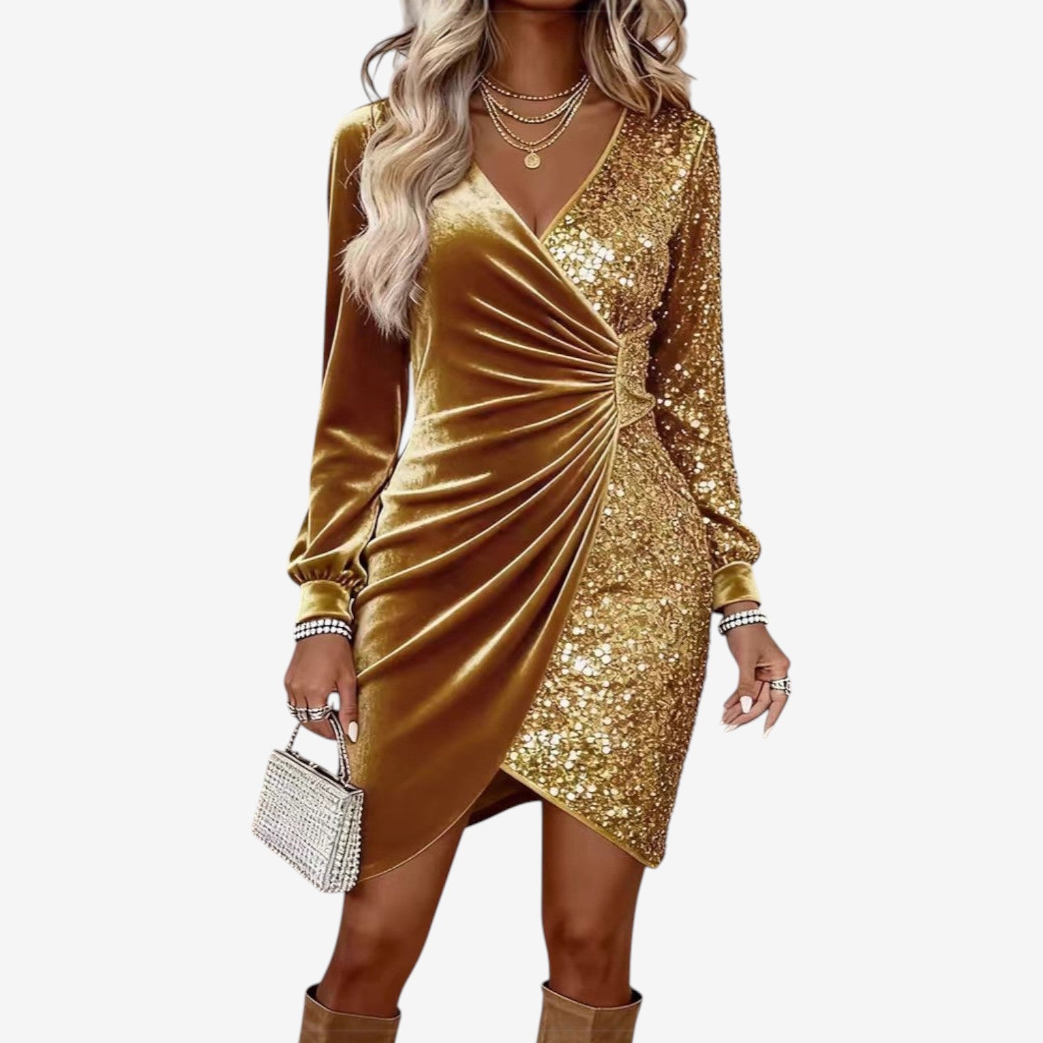 Marconi™ Velvet dress