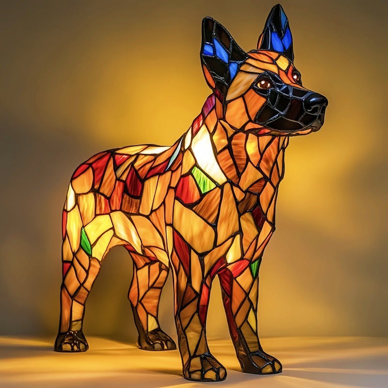 Noble - Lampe En Verre Multicolore