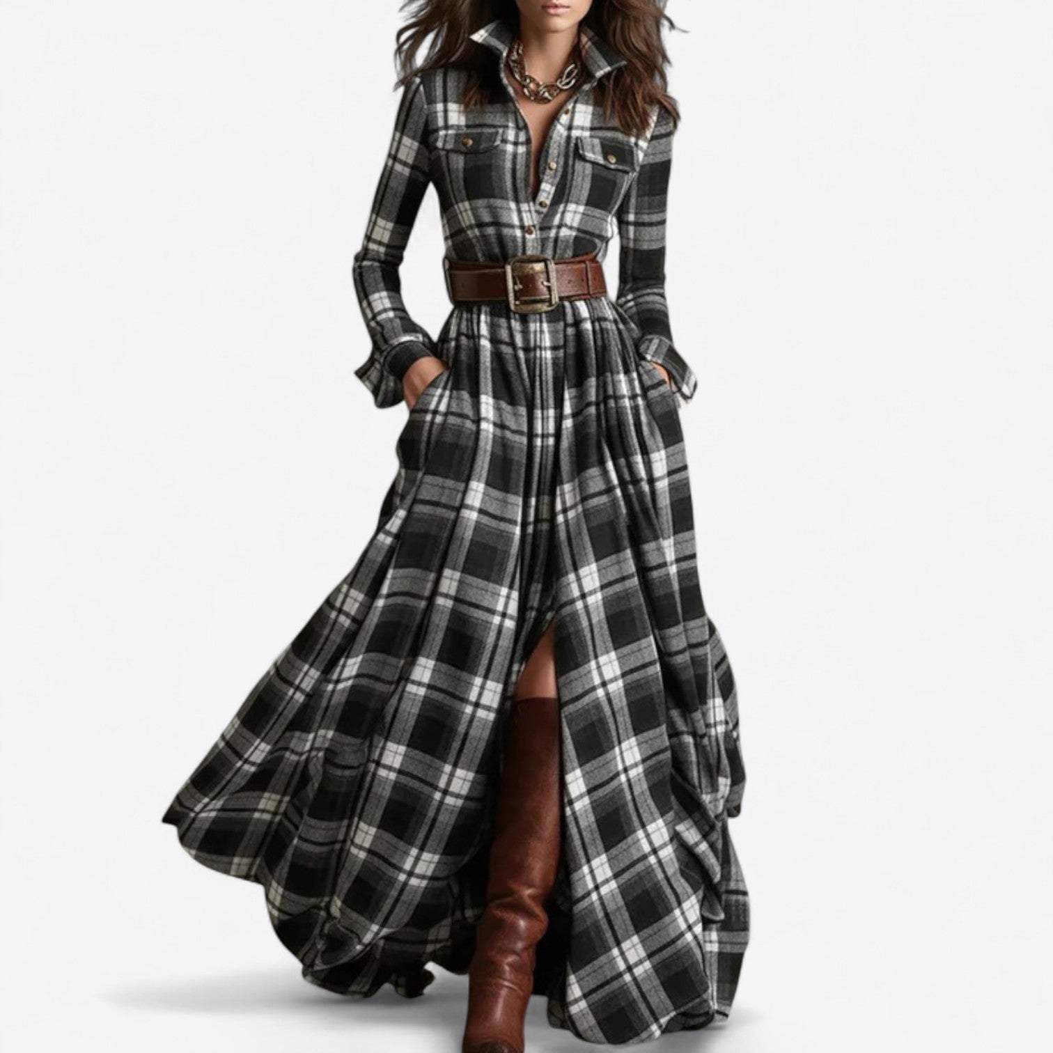 Barboteau™ Maxi in Timeless Checkered Pattern