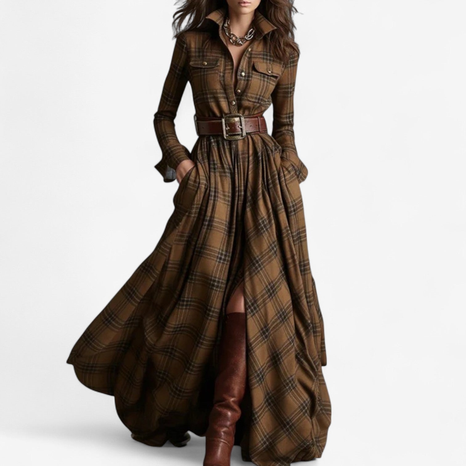 Barboteau™ Maxi in Timeless Checkered Pattern