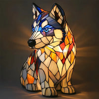 Luna - Lampe En Verre Multicolore