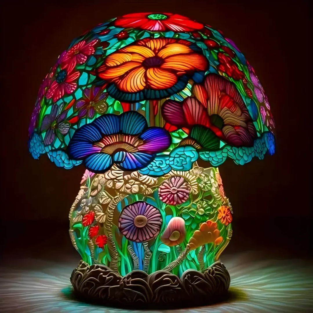 Monika - Lampe En Verre Multicolore