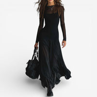 Marwin™ Black Sheer Dress