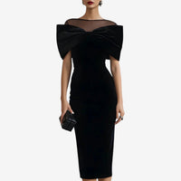 Crizelda™ Black Evening Dress
