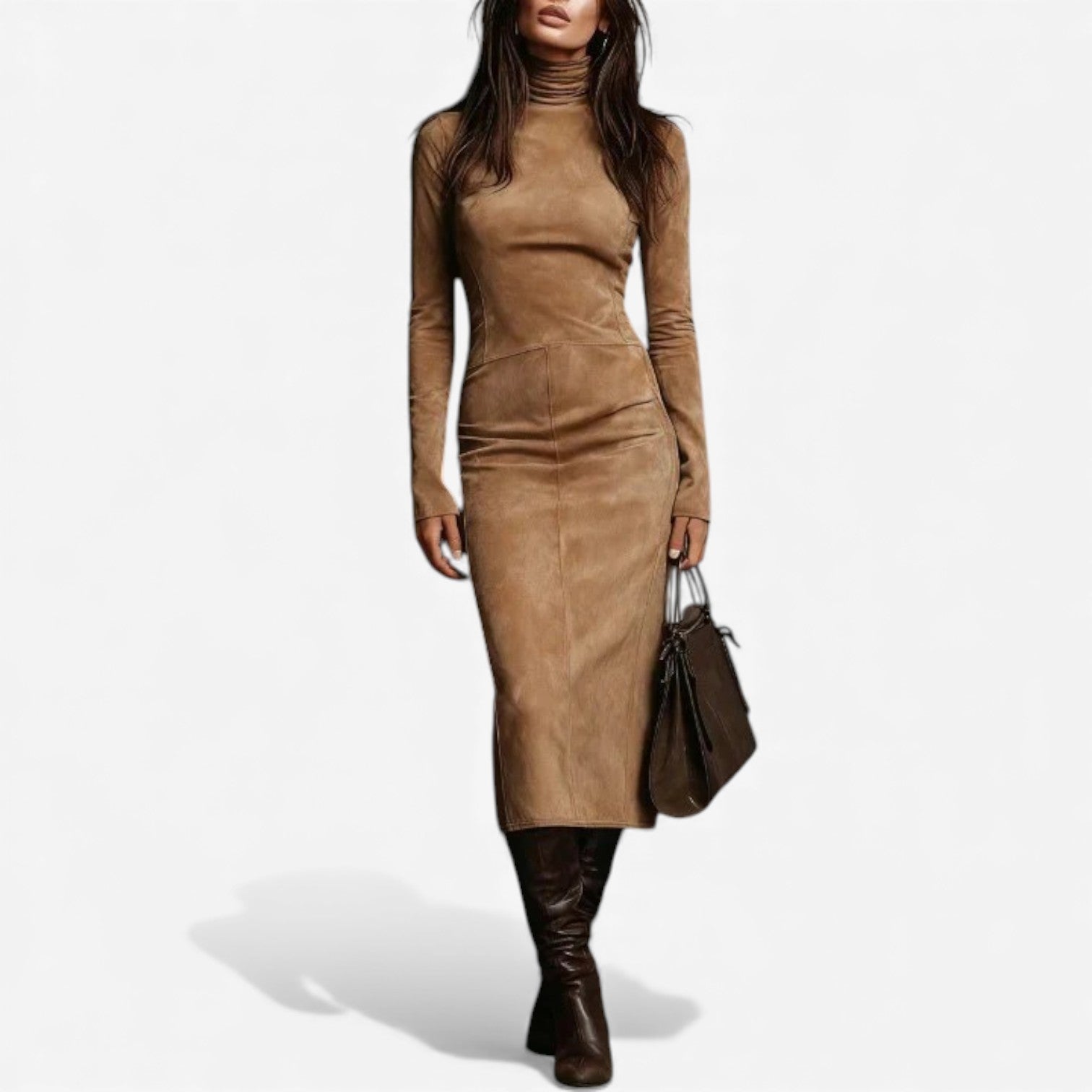 Jolivet™ Suede Dress