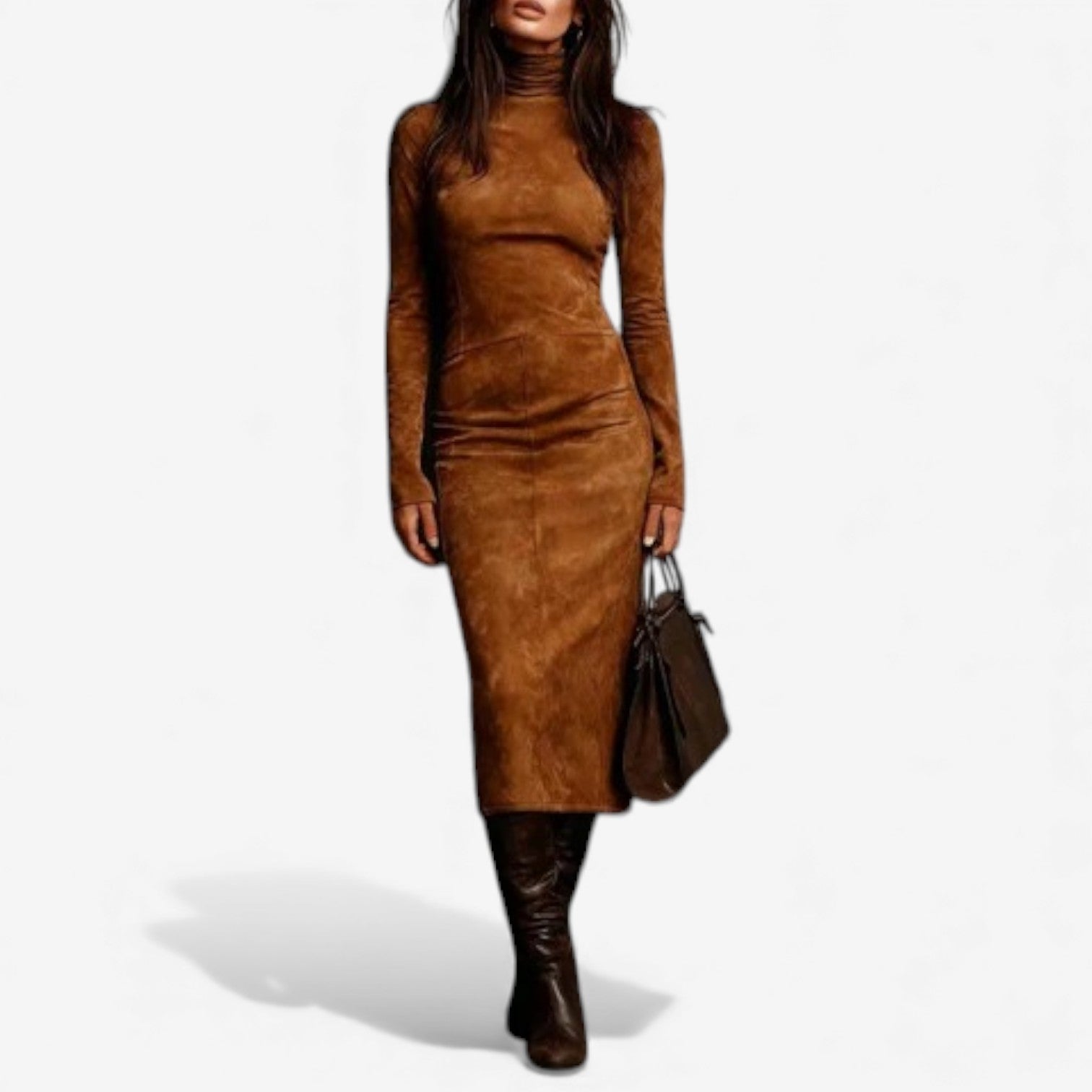Jolivet™ Suede Dress