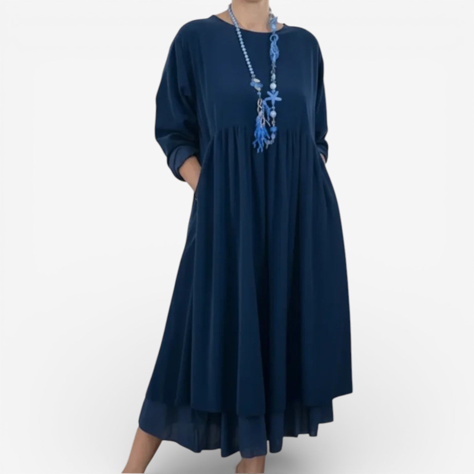Romina™ Elegant Loose-Fitting Dress