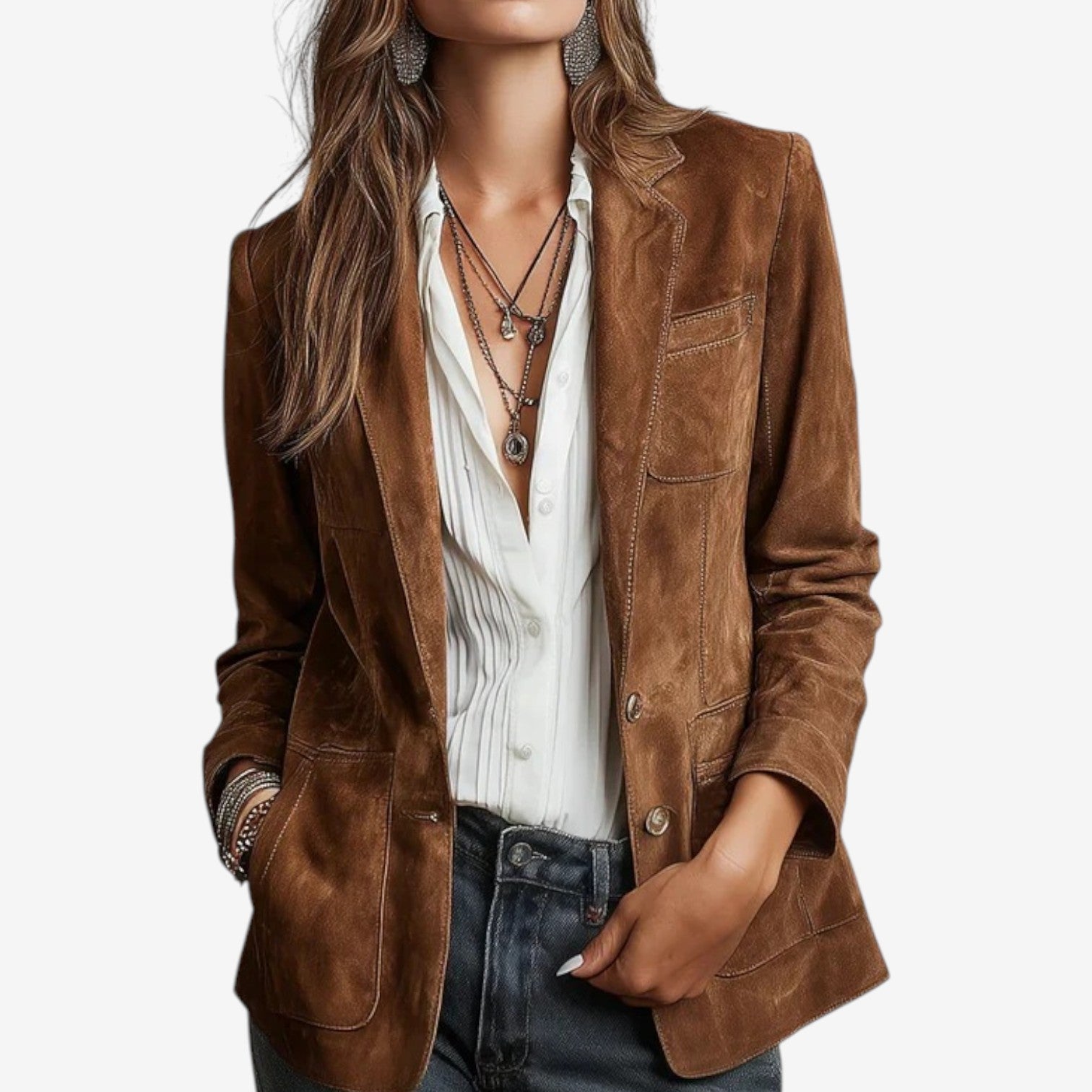 Miruna™ Suede Jacket