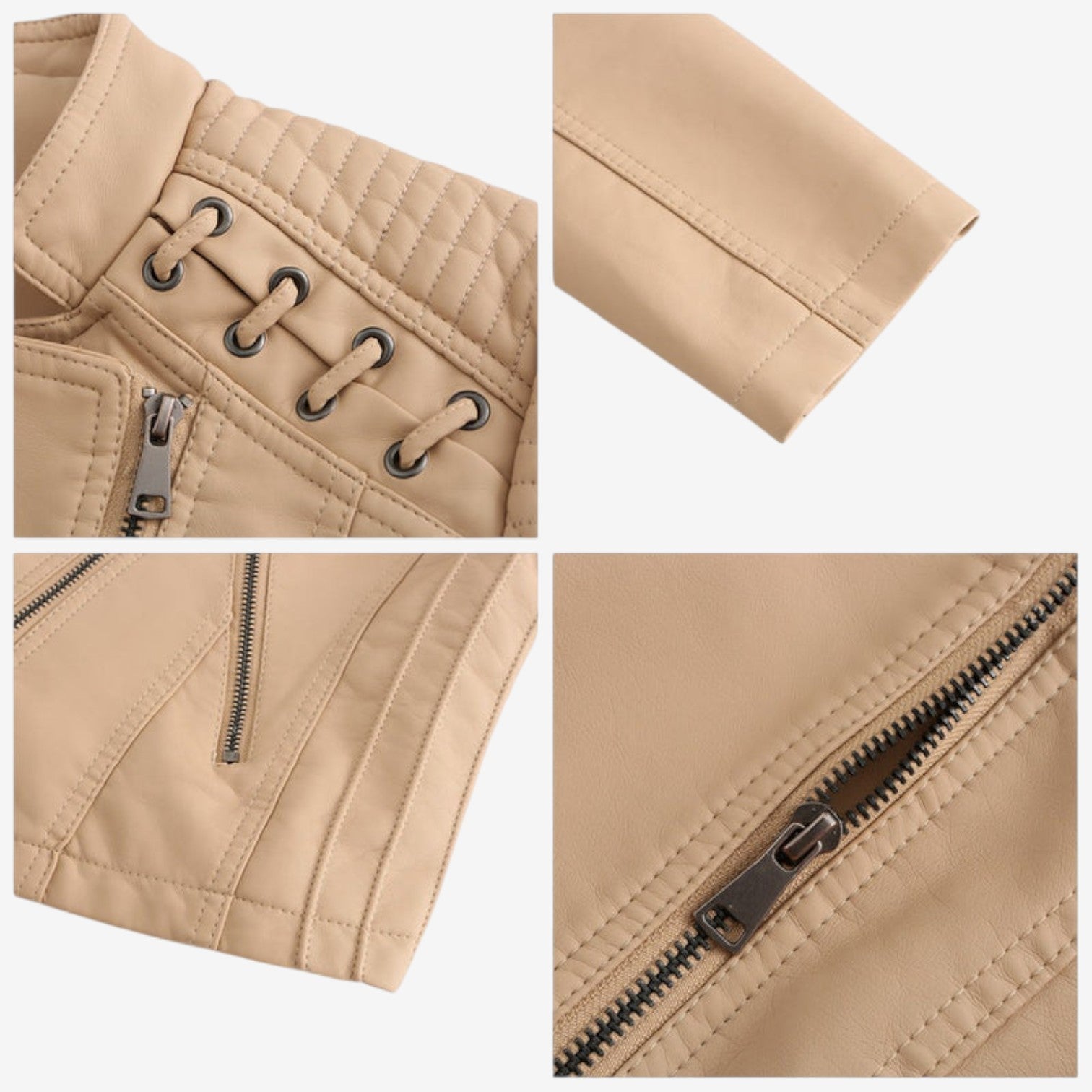 Fleur™ Short Biker Jacket